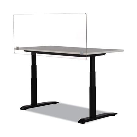 Safco Safco, 7517 SERIES WELLNESS PANEL, 59.5 X 2.5 X 23.5, ACRYLIC, CLEAR 7517CL